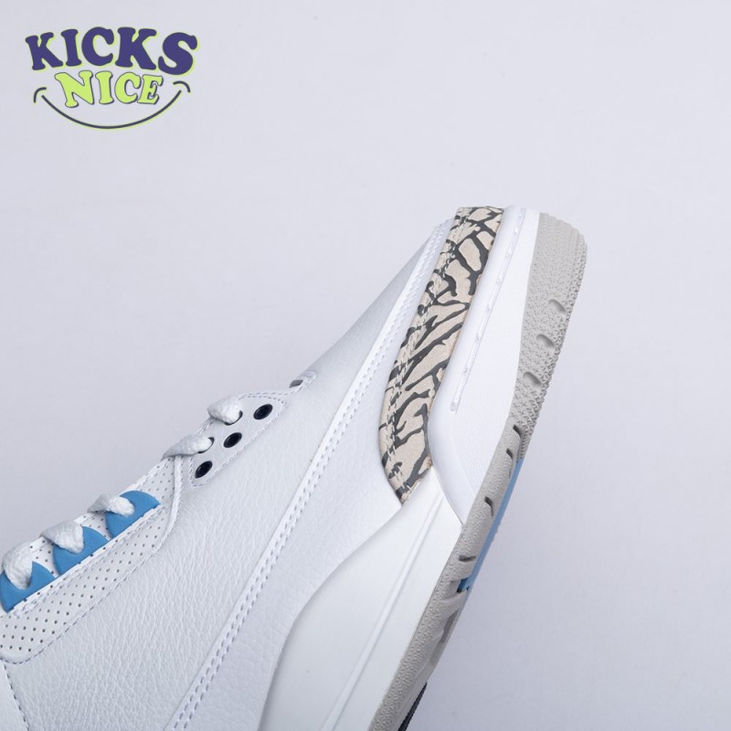 Air Jordan 3 Retro 'UNC' CT8532 104 Size 40-47.5 Air Jordan 3 Retro 'UNC' CT8532 104 Size 40-47.5