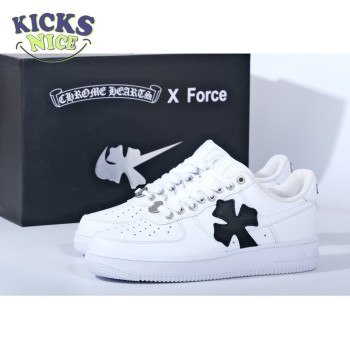Chrome Hearts x NK Air Force 1 Triple White SIZE 36-45