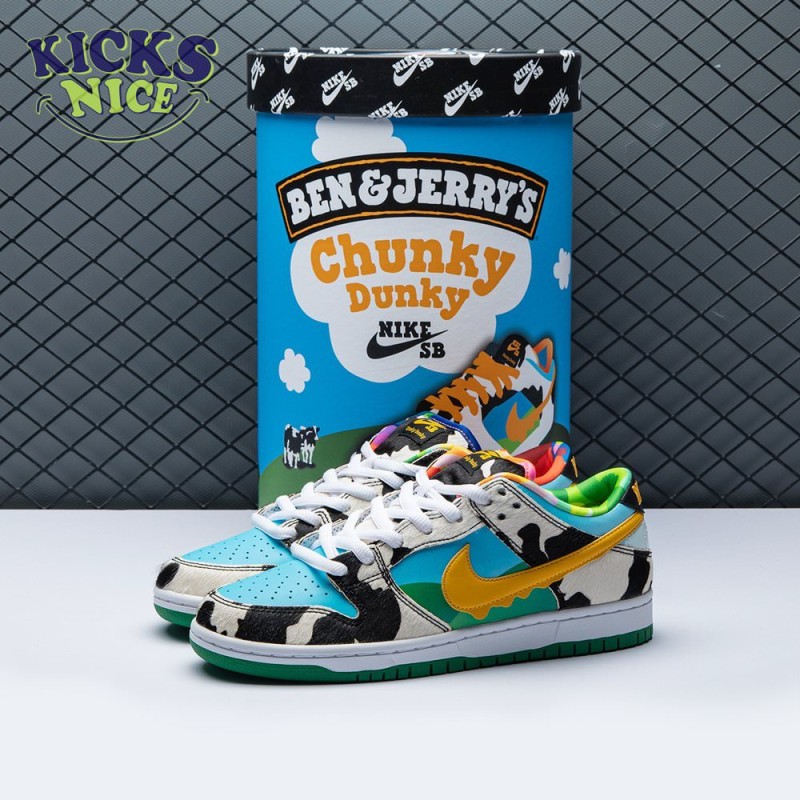 Ben & Jerry's x Dunk Low SB 'Chunky Dunky' Special Ice Cream Box Size 36-47.5 Ben & Jerry's x Dunk Low SB 'Chunky Dunky' Special Ice Cream Box Size 36-47.5
