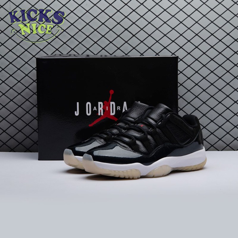 Jordan 11 Retro Low 72-10 AV2187-001 Men Size Jordan 11 Retro Low 72-10 AV2187-001 Men Size