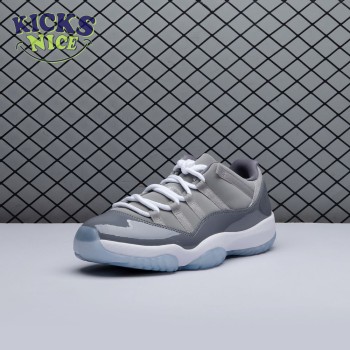 Jordan 11 Retro Low Cool Grey 528895-003 Unisex Size