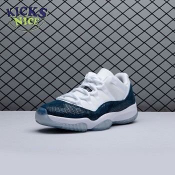 Jordan 11 Retro Low Snake Navy (2019) CD6846-102 Size 36-47.5