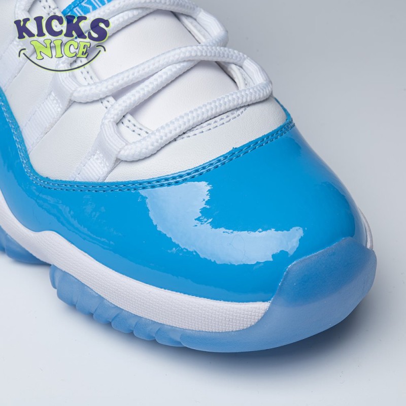Jordan 11 Retro Low University Blue (2017) 528895-106 Size 40-47.5
