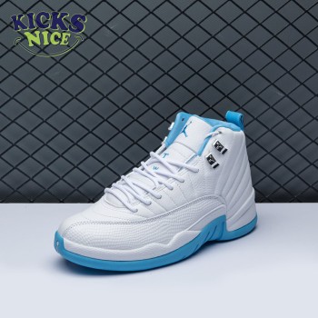Jordan 12 Retro White University Blue (2004) (Women's) 308243-142