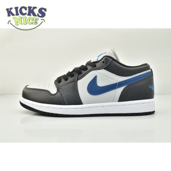 Jordan 1 Low Anthracite Industrial Blue WMNS Unisex Size