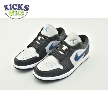 Jordan 1 Low Anthracite Industrial Blue WMNS Unisex Size