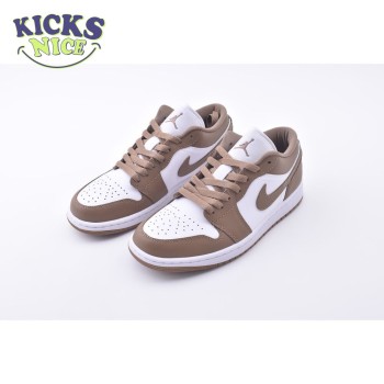 Jordan 1 Low Archaeo Brown White DC0774-202 Unisex Size Jordan 1 Low Archaeo Brown White DC0774-202 Unisex Size