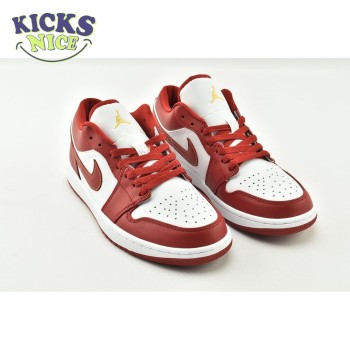 Jordan 1 Low Cardinal Red 553558-607 Unisex Size Jordan 1 Low Cardinal Red 553558-607 Unisex Size