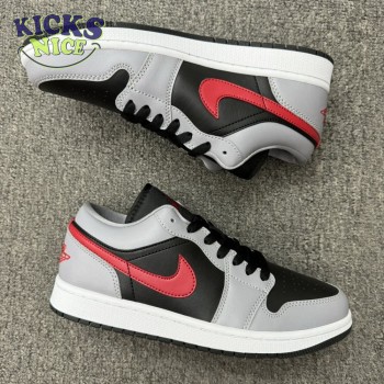 Jordan 1 Low Cement Grey Fire Red FZ4183-002 Unisex Size