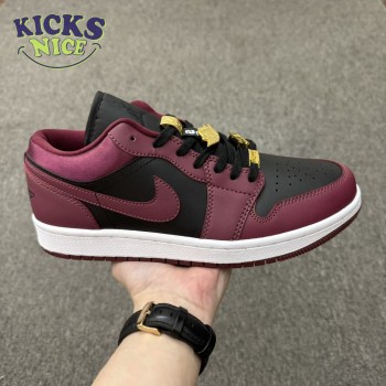 Jordan 1 Low Dark Beetroot Black DB6491-600 Unisex Size Jordan 1 Low Dark Beetroot Black DB6491-600 Unisex Size