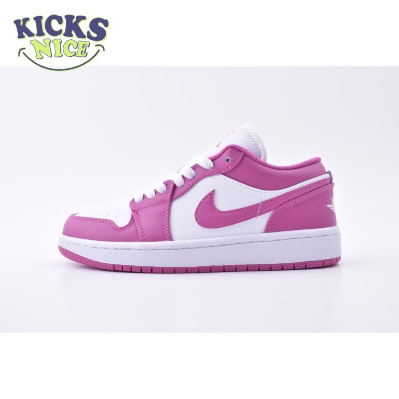 Jordan 1 Low Fire Pink FV8486-600 Women Size Jordan 1 Low Fire Pink FV8486-600 Women Size