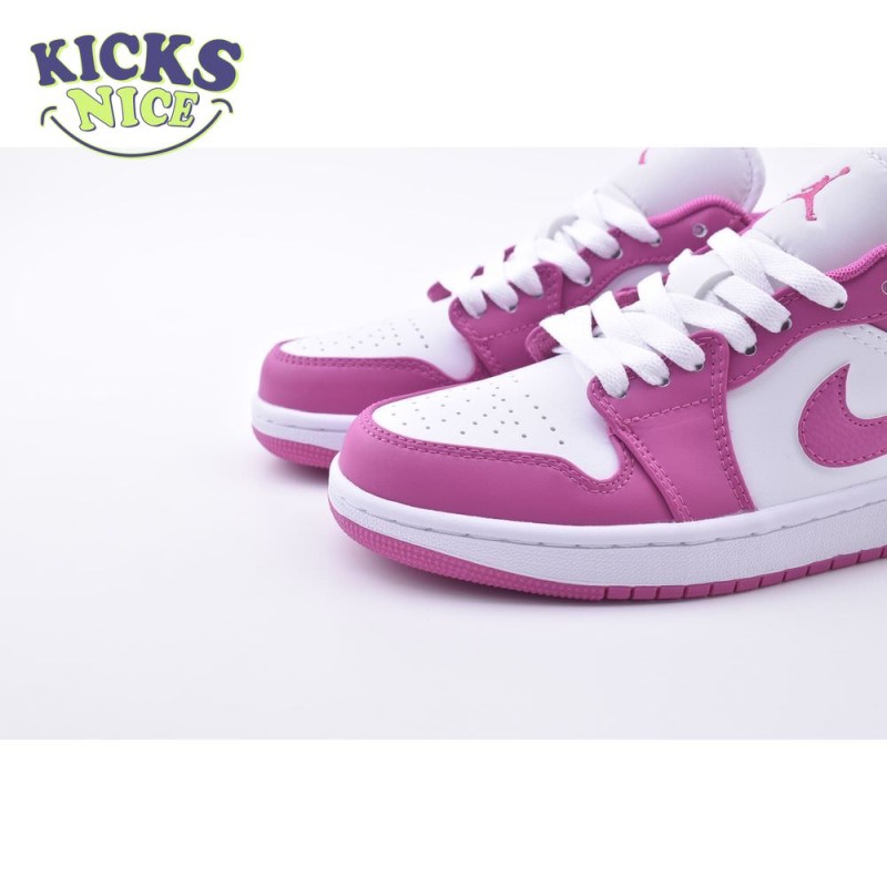 Jordan 1 Low Fire Pink FV8486-600 Women Size Jordan 1 Low Fire Pink FV8486-600 Women Size