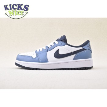 Jordan 1 Low Golf White Aegean Storm DD9315-115 Unisex Size