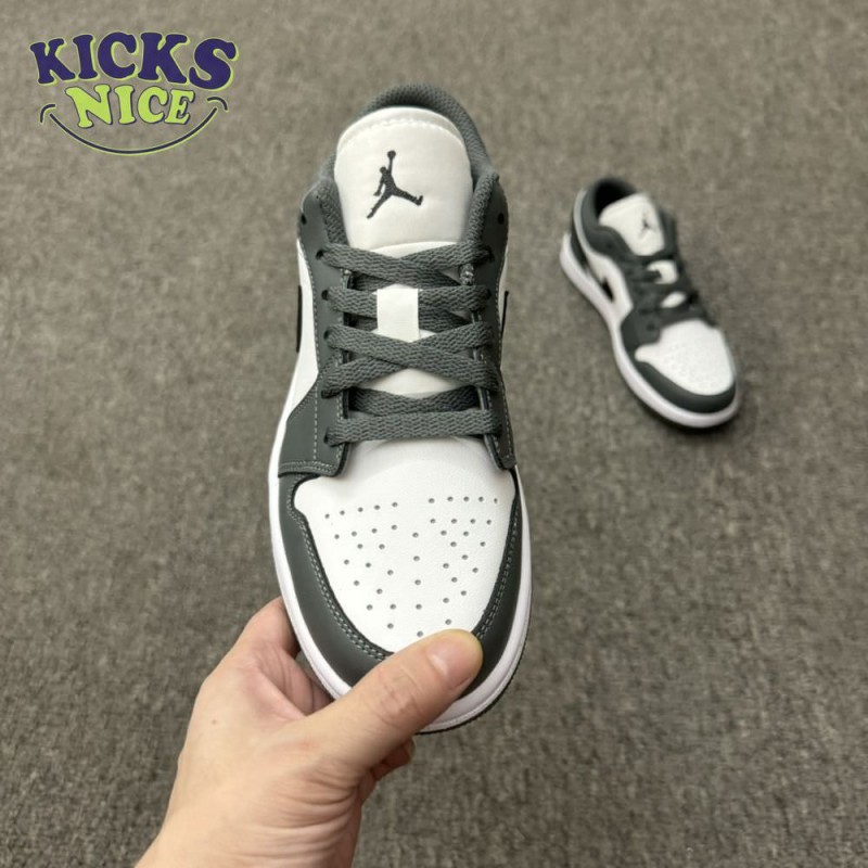 Jordan 1 Low Iron Grey 553560-152 Unisex Size Jordan 1 Low Iron Grey 553560-152 Unisex Size