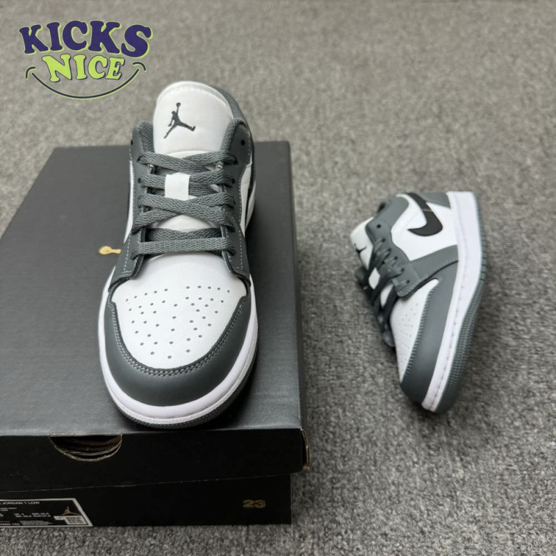 Jordan 1 Low Iron Grey 553560-152 Unisex Size Jordan 1 Low Iron Grey 553560-152 Unisex Size