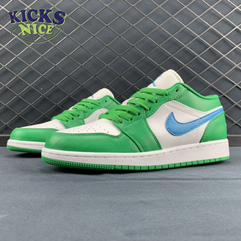 Jordan 1 Low Lucky Green Aquatone (Women's) DC0774-304 Size 36-47.5 Jordan 1 Low Lucky Green Aquatone (Women's) DC0774-304 Size 36-47.5