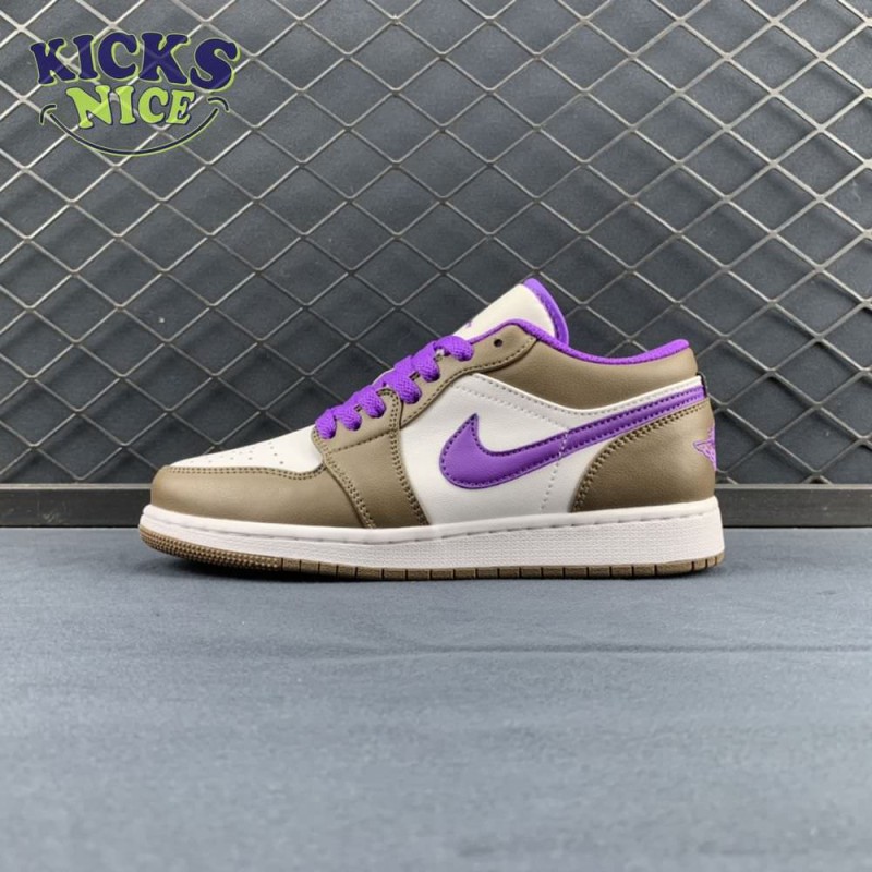 Jordan 1 Low Purple Mocha 553558-215 Size 36-47.5 Jordan 1 Low Purple Mocha 553558-215 Size 36-47.5