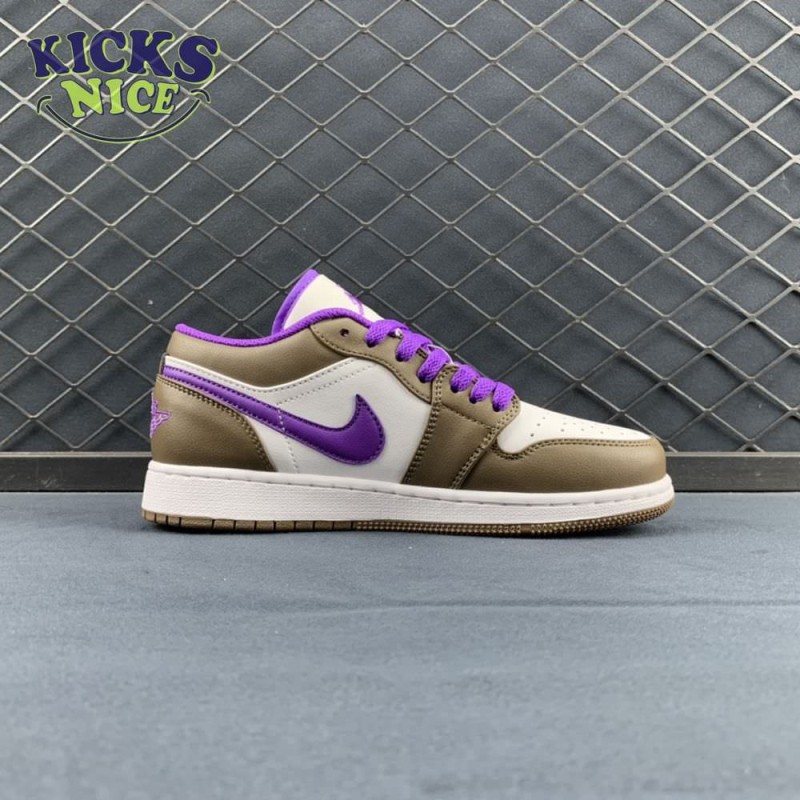 Jordan 1 Low Purple Mocha 553558-215 Size 36-47.5 Jordan 1 Low Purple Mocha 553558-215 Size 36-47.5