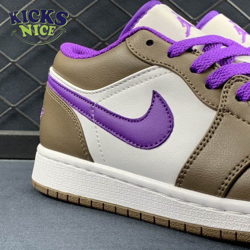 Jordan 1 Low Purple Mocha 553558-215 Size 36-47.5 Jordan 1 Low Purple Mocha 553558-215 Size 36-47.5