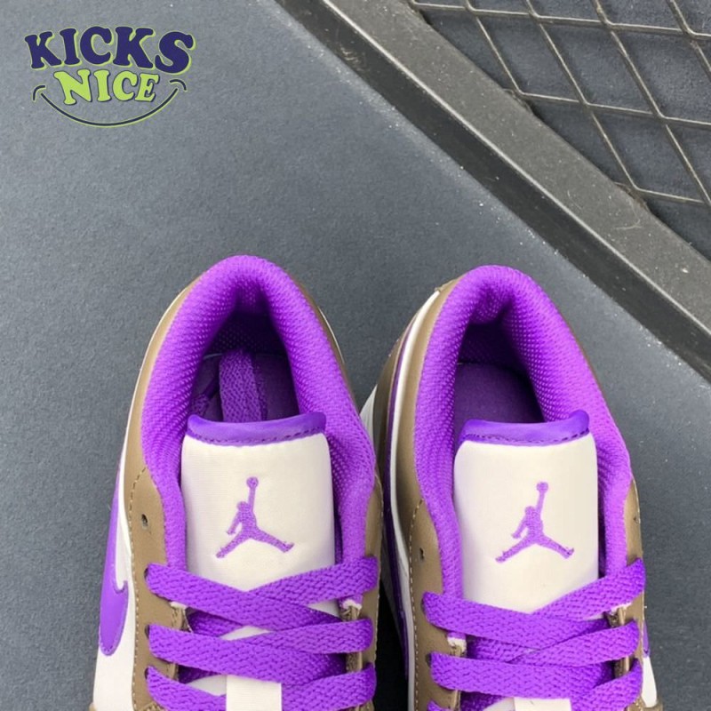 Jordan 1 Low Purple Mocha 553558-215 Size 36-47.5 Jordan 1 Low Purple Mocha 553558-215 Size 36-47.5