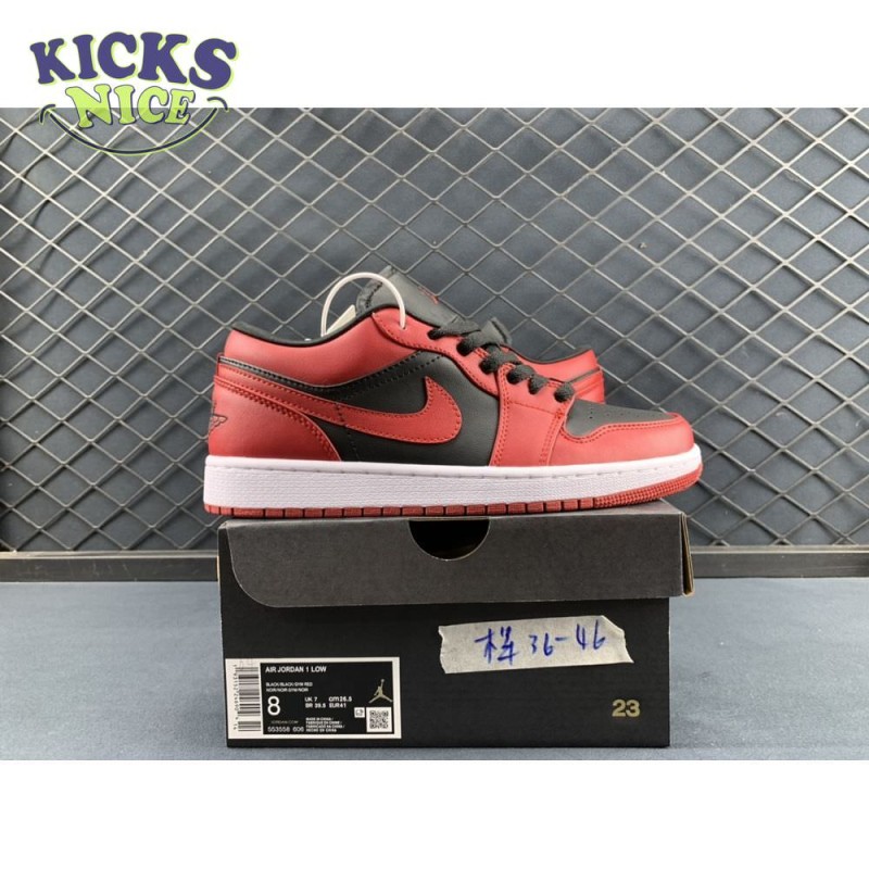 Jordan 1 Low Reverse Bred 553558-606 Unisex Size Jordan 1 Low Reverse Bred 553558-606 Unisex Size