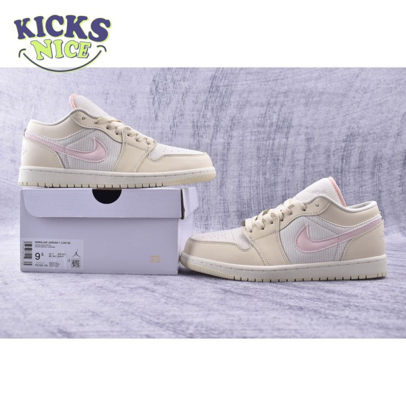 Jordan 1 Low SE Seersucker (Women's) FQ1925-100 Unisex Size Jordan 1 Low SE Seersucker (Women's) FQ1925-100 Unisex Size