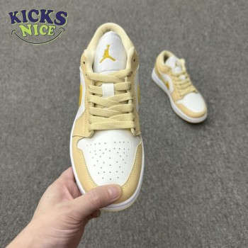 Jordan 1 Low Sail Yellow Ochre DC0774-170 Unisex Size Jordan 1 Low Sail Yellow Ochre DC0774-170 Unisex Size