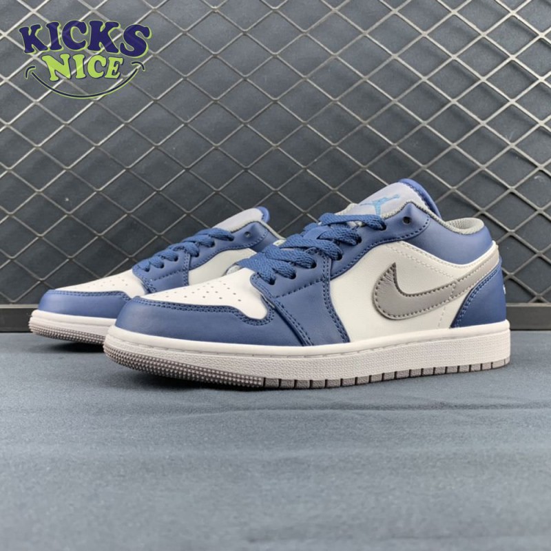 Jordan 1 Low True Blue 553558-412 Size 36-47.5 Jordan 1 Low True Blue 553558-412 Size 36-47.5