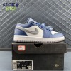 Jordan 1 Low True Blue 553558-412 Size 36-47.5 Jordan 1 Low True Blue 553558-412 Size 36-47.5