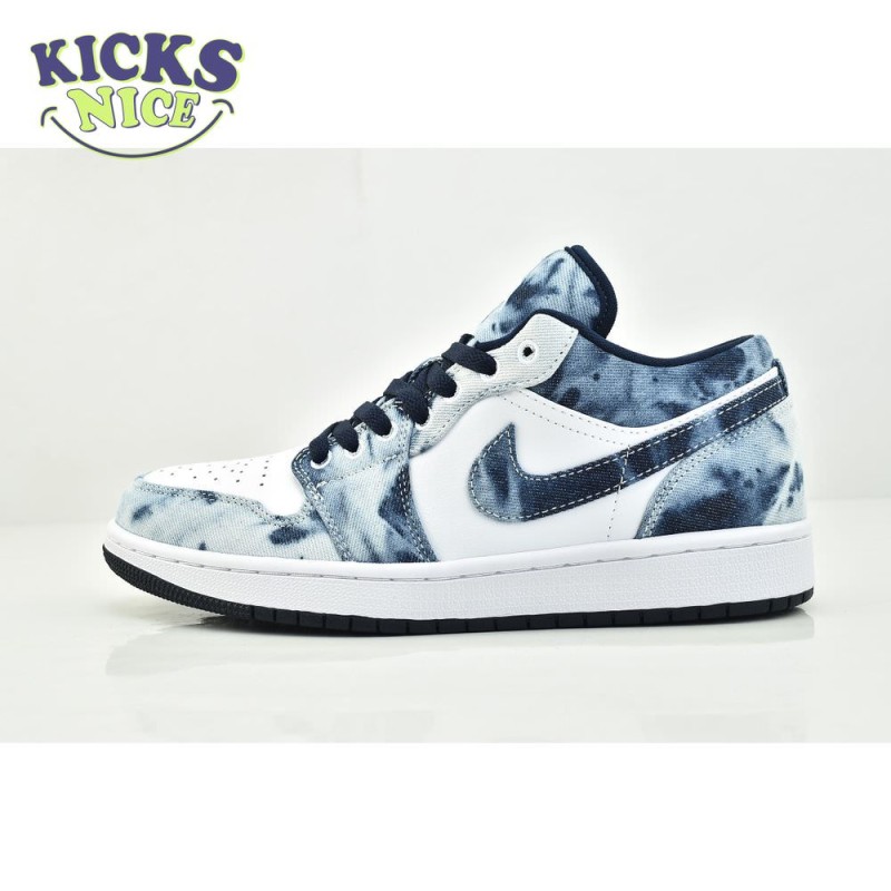 Jordan 1 Low Washed Denim CZ8455-100 Unisex Size Jordan 1 Low Washed Denim CZ8455-100 Unisex Size