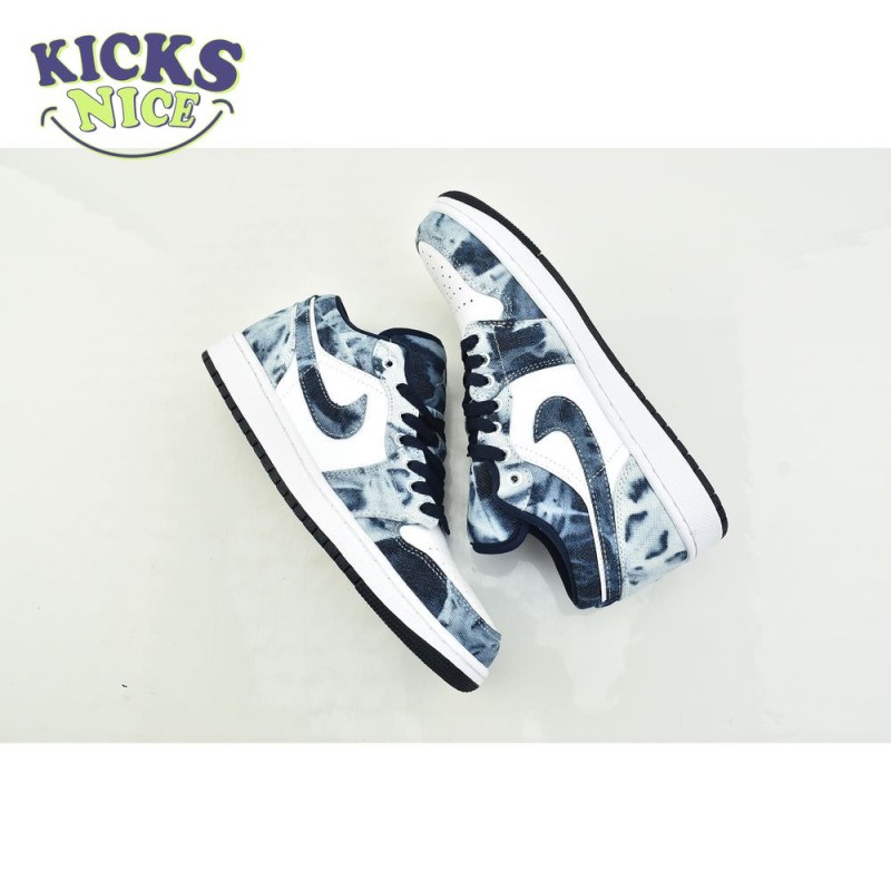 Jordan 1 Low Washed Denim CZ8455-100 Unisex Size Jordan 1 Low Washed Denim CZ8455-100 Unisex Size