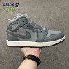 Jordan 1 Mid Distressed Smoke Grey FJ3448-001 Men Size Jordan 1 Mid Distressed Smoke Grey FJ3448-001 Men Size