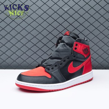 Jordan 1 Retro High OG Satin Bred Size 36-47.5 Jordan 1 Retro High OG Satin Bred Size 36-47.5