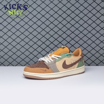 Jordan 1 Retro Low OG Zion Williamson Voodoo DZ7292-200 Size 36-46 Jordan 1 Retro Low OG Zion Williamson Voodoo DZ7292-200 Size 36-46