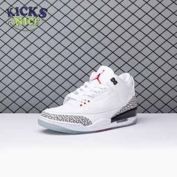 Jordan 3 Retro Free Throw Line White Cement 923096-101 Size 40-47