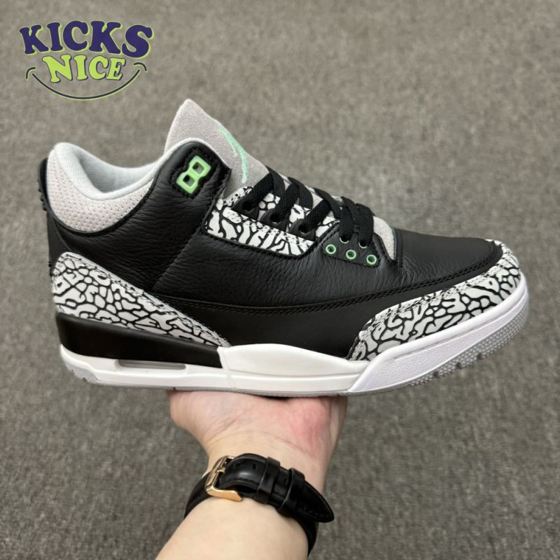 Jordan 3 Retro Green Glow CT8532-031 Unisex Size Jordan 3 Retro Green Glow CT8532-031 Unisex Size