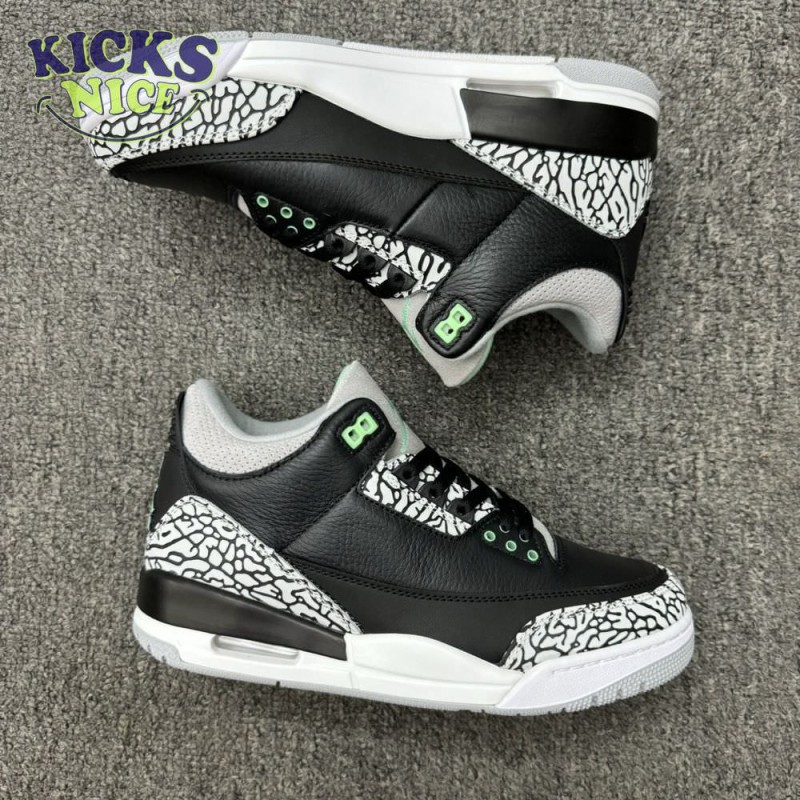 Jordan 3 Retro Green Glow CT8532-031 Unisex Size Jordan 3 Retro Green Glow CT8532-031 Unisex Size
