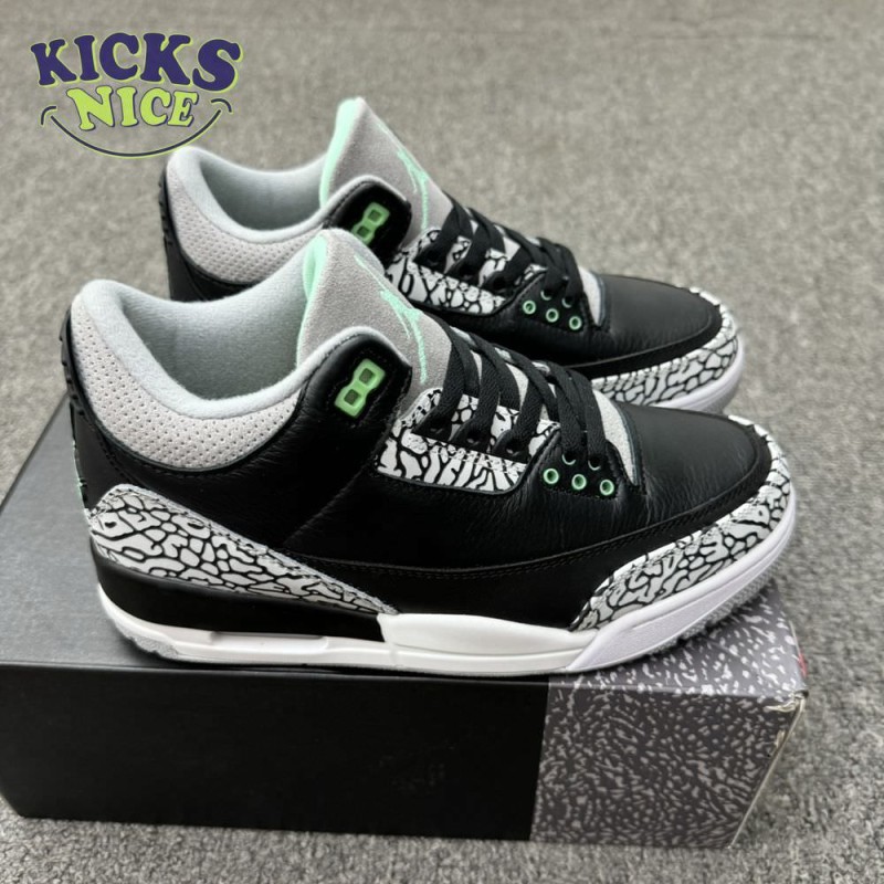 Jordan 3 Retro Green Glow CT8532-031 Unisex Size Jordan 3 Retro Green Glow CT8532-031 Unisex Size