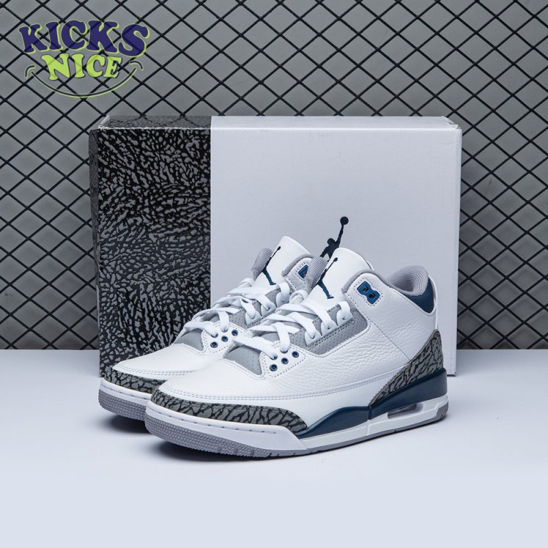 Jordan 3 Retro Midnight Navy CT8532-140 Size 40-47.5 Jordan 3 Retro Midnight Navy CT8532-140 Size 40-47.5