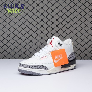 Jordan 3 Retro White Cement Reimagined DN3707-100 Size 40-47.5