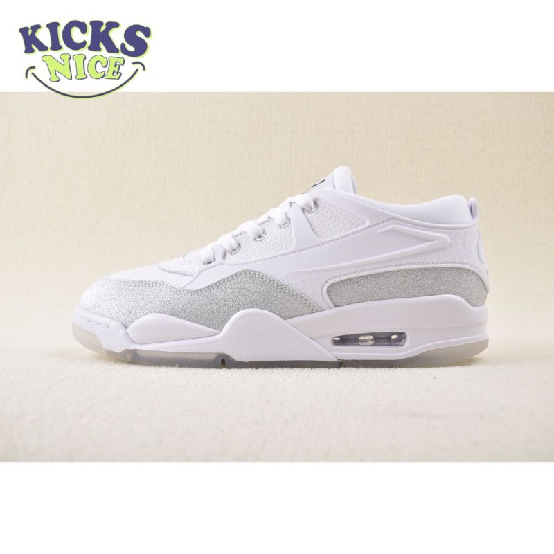 Jordan 4 RM White Metallic Silver HQ3441-111 Unisex Size Jordan 4 RM White Metallic Silver HQ3441-111 Unisex Size