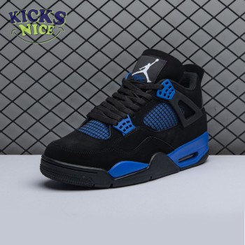 Jordan 4 Retro Black Blue Size 40-47.5 Jordan 4 Retro Black Blue Size 40-47.5