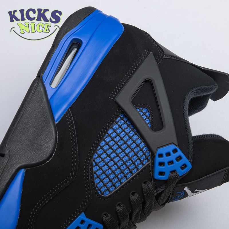 Jordan 4 Retro Black Blue Size 40-47.5 Jordan 4 Retro Black Blue Size 40-47.5