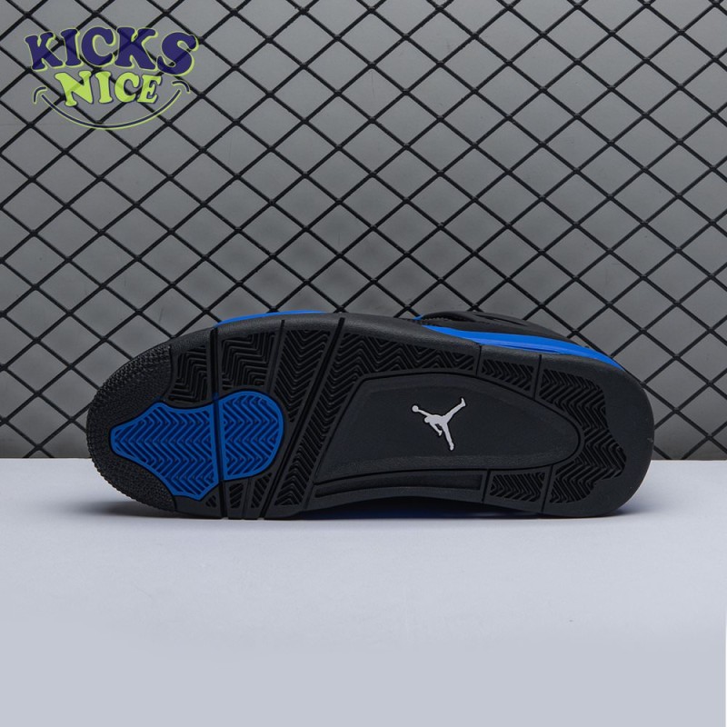 Jordan 4 Retro Black Blue Size 40-47.5 Jordan 4 Retro Black Blue Size 40-47.5