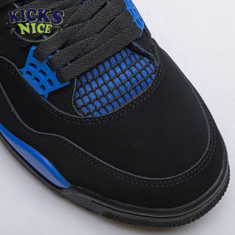 Jordan 4 Retro Black Blue Size 40-47.5 Jordan 4 Retro Black Blue Size 40-47.5