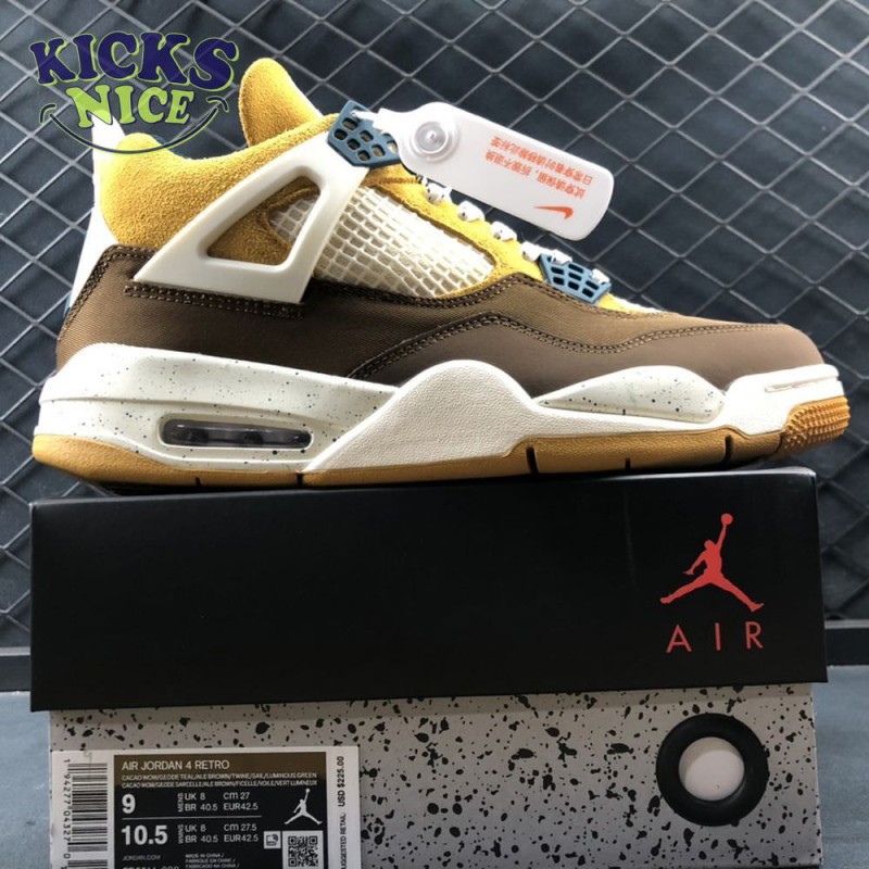 Jordan 4 Retro Cacao Wow FB2214-200 Size 36-47.5 Jordan 4 Retro Cacao Wow FB2214-200 Size 36-47.5