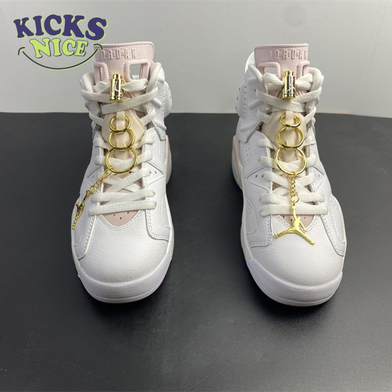 Jordan 6 Retro Gold Hoops (Women's) DH9696-100 Jordan 6 Retro Gold Hoops (Women's) DH9696-100