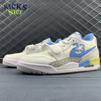 Jordan Legacy 312 Low 23 White University Blue FJ7223-141