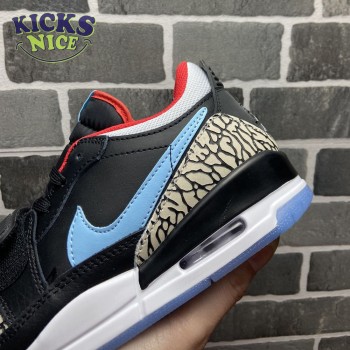 Jordan Legacy 312 Low Black Valor Blue CD7069-004 Jordan Legacy 312 Low Black Valor Blue CD7069-004