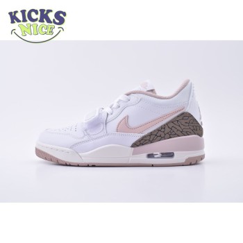 Jordan Legacy 312 Low White Archaeo Brown Sail Pink Oxford (Women's) FQ7827-116 Women Size